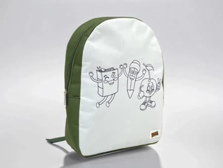 Colorability bag Olive green