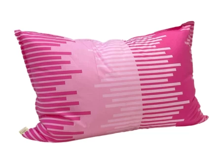  pink waves pillow 